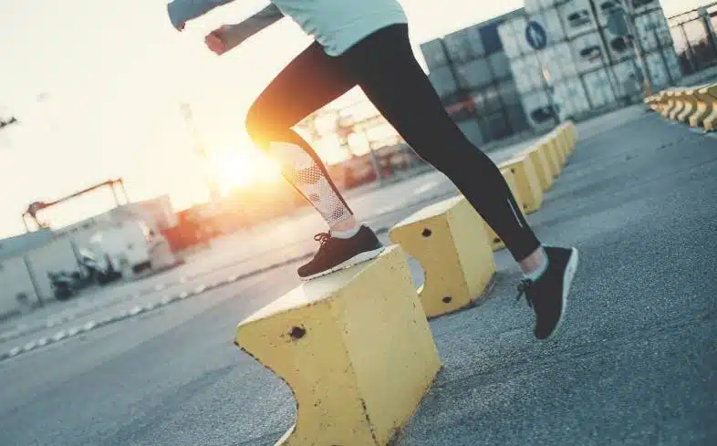 glute-focused step up