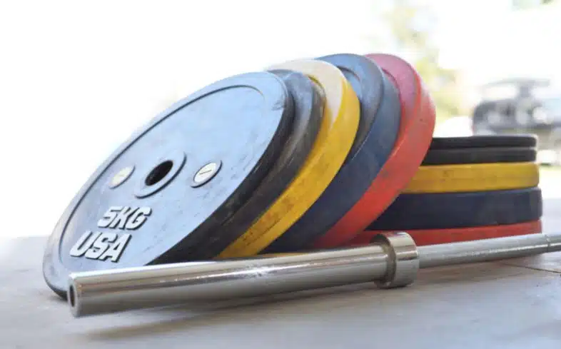 rubber bumper plates