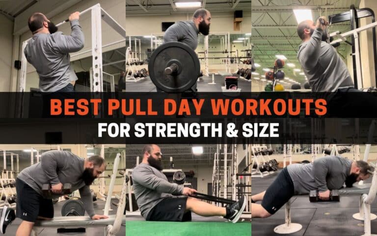 best pull day workouts for strength & size featured