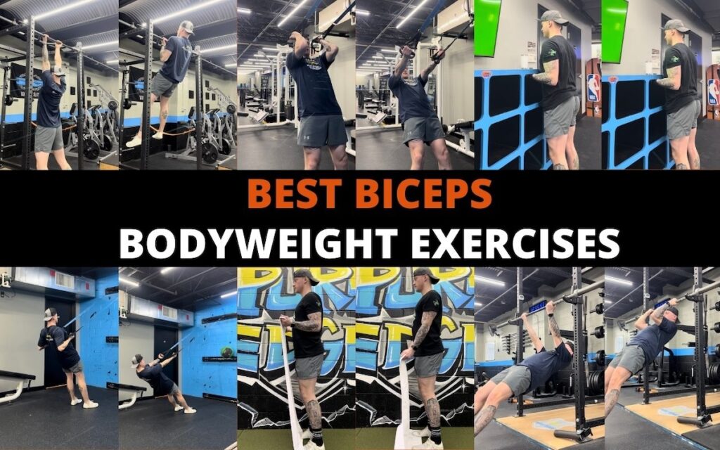 bodyweight bicep exercises featured taken by Jake Woodruff, Strength Coach