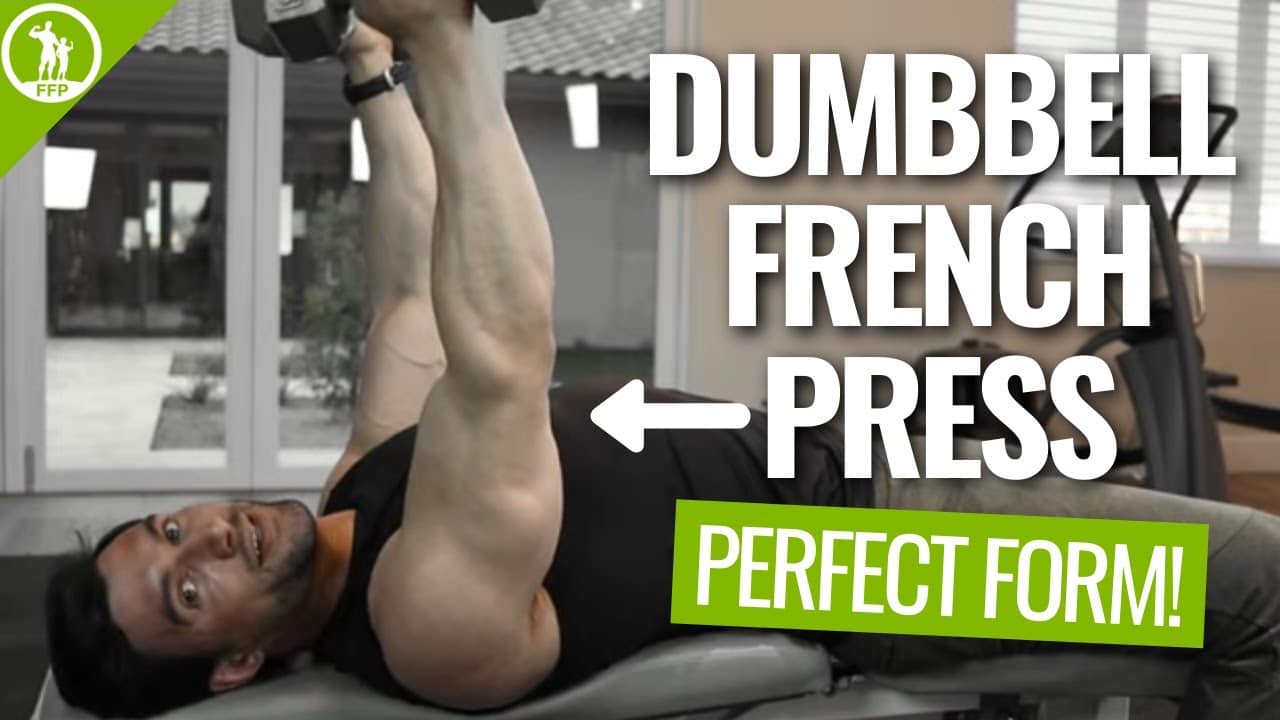 STANDING BARBELL FRENCH PRESS - Exercises, workouts and routines