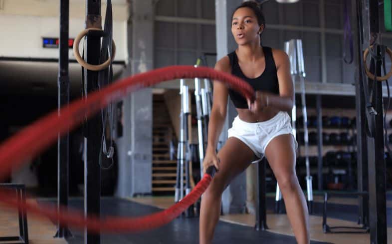 benefits of working out with battle ropes