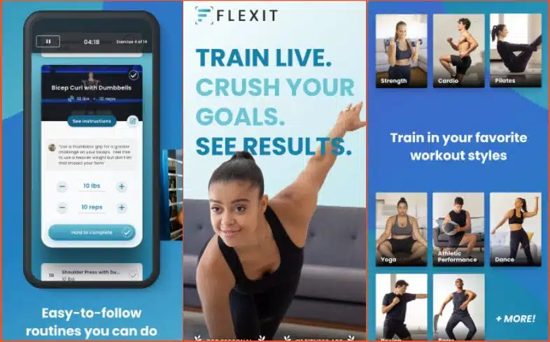 flexit - best for live virtual training