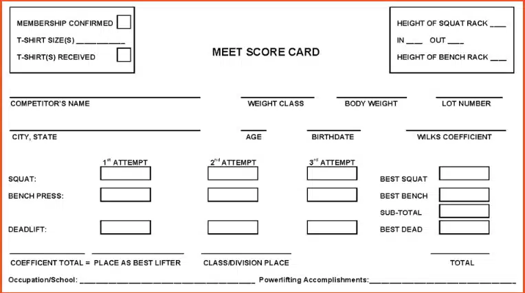 know the weigh-ins schedule