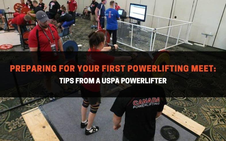 preparing for your first powerlifting meet