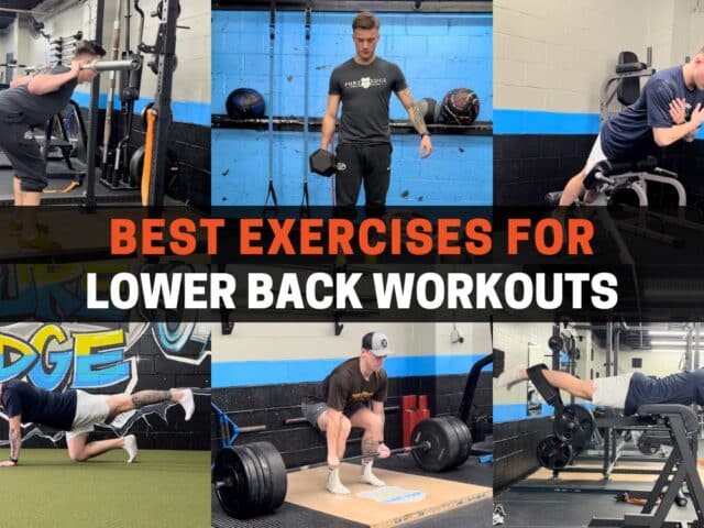 9 Best Exercises for Lower Back Workouts
