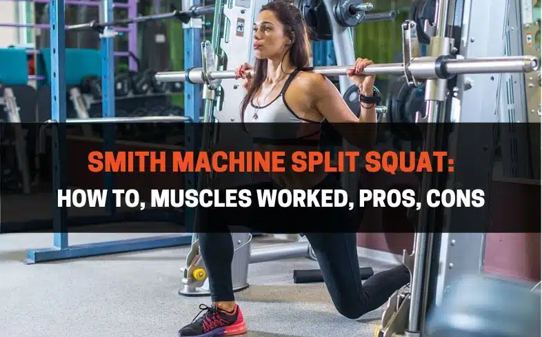 smith machine split squat