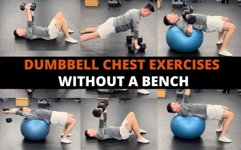 dumbbell chest exercises without a bench featured personal