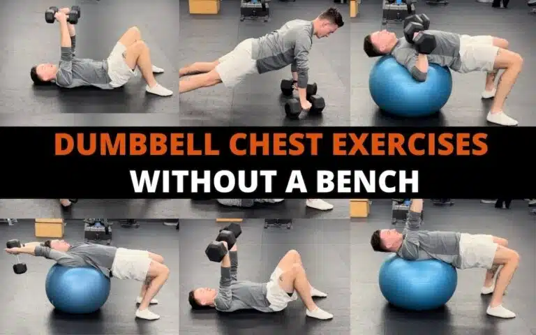 dumbbell chest exercises without a bench featured personal
