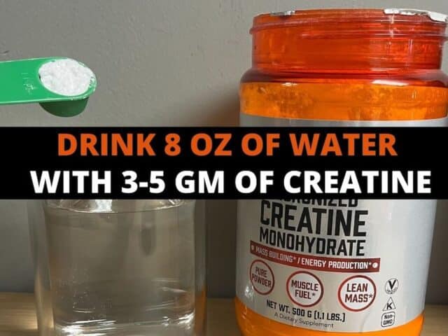 How Much Water Should You Drink With Creatine?