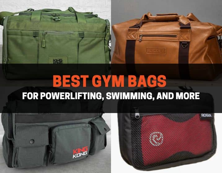 best gym bags for powerlifting, swimming, and more