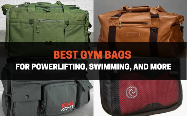 best gym bags for powerlifting, swimming, and more