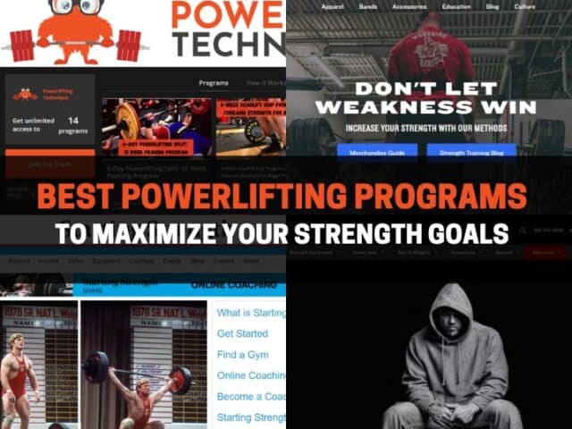 11 Best Powerlifting Programs to Maximize Your Strength Goals