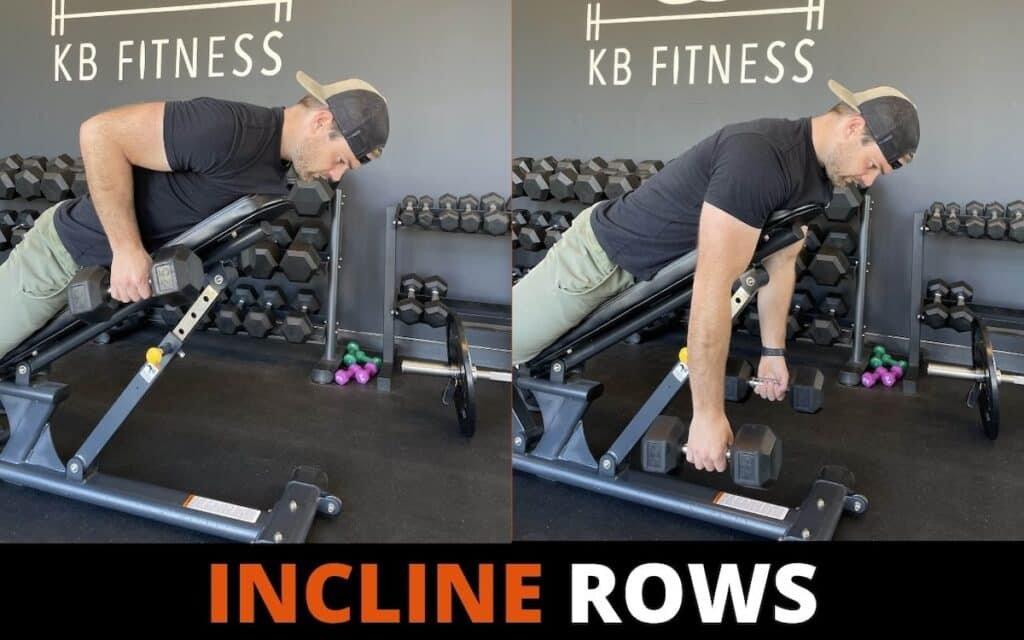 incline rows are one of the best lower lat exercises according to kurtis Ackerman, a personal trainer