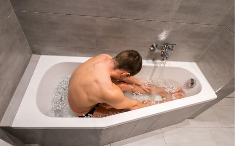 do ice baths help improve your exercise performance