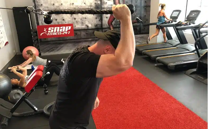 Sample cable tricep workout layout for strength and hypertrophy