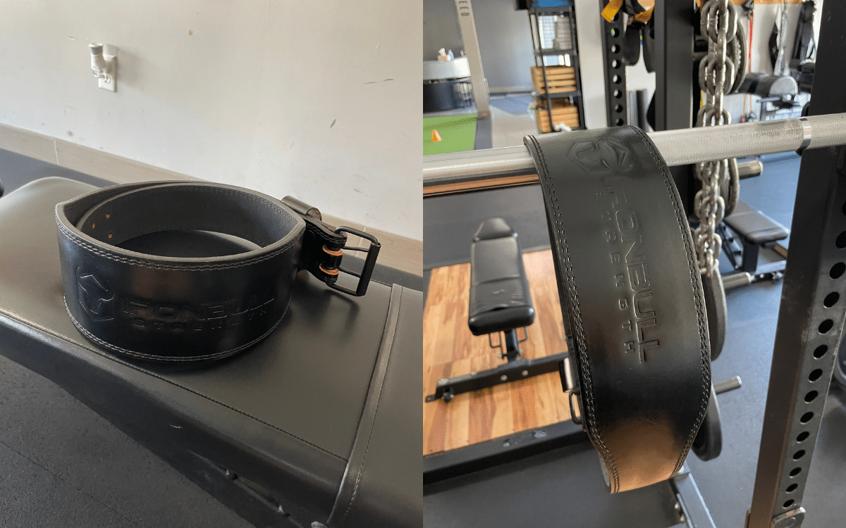 7 mm leather lifting belt