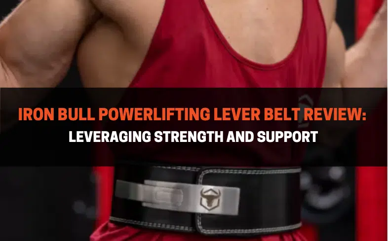 iron bull powerlifting lever belt review