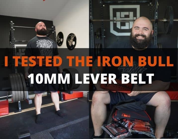 iron bull strength 10mm lever belt
