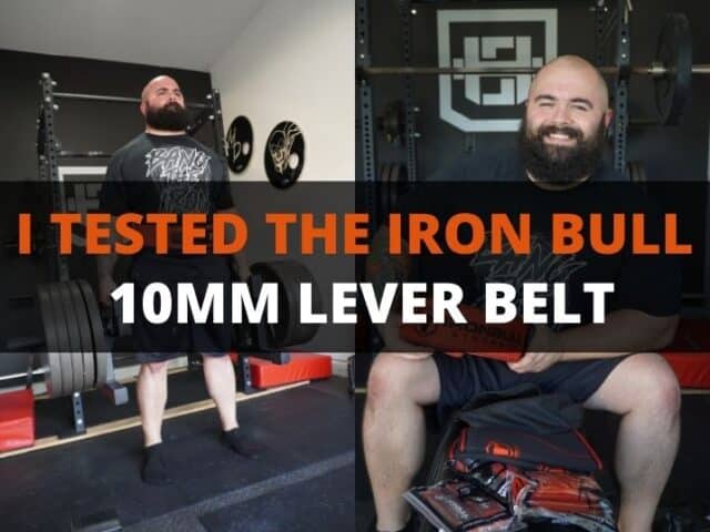 Iron Bull Strength 10mm 4” Lever Belt Review: Pros & Cons