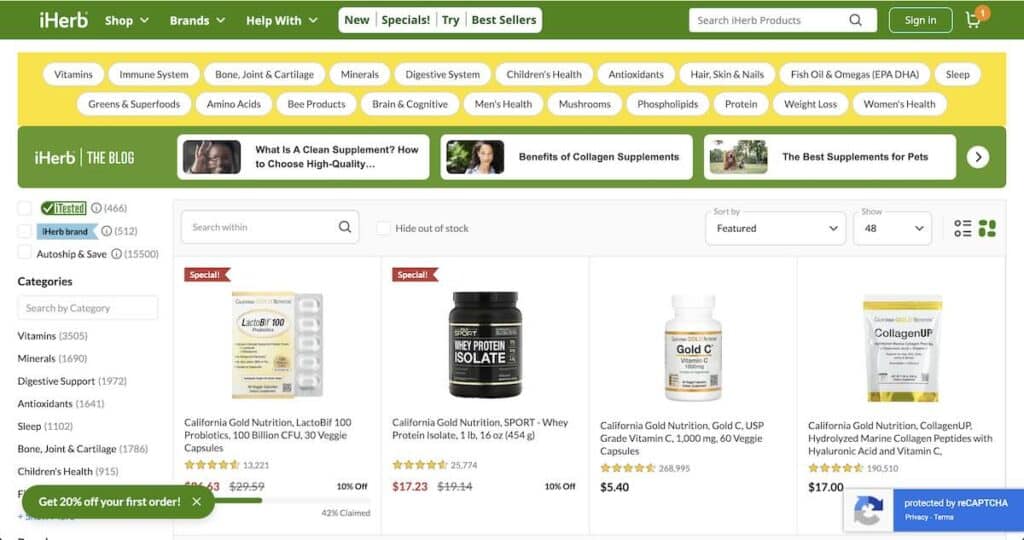 iherb-review-supplements