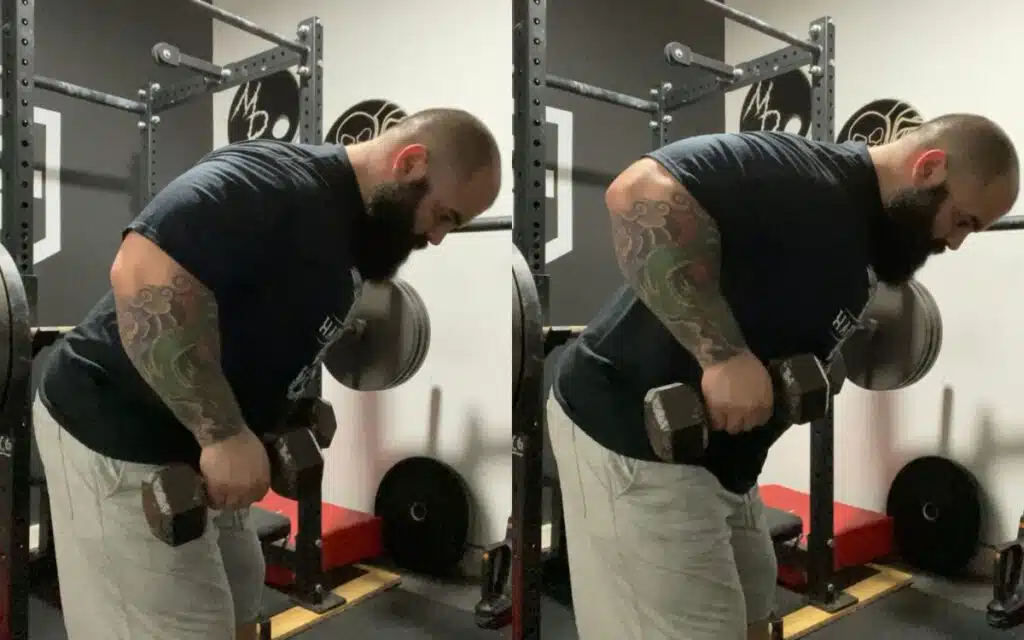 bent row