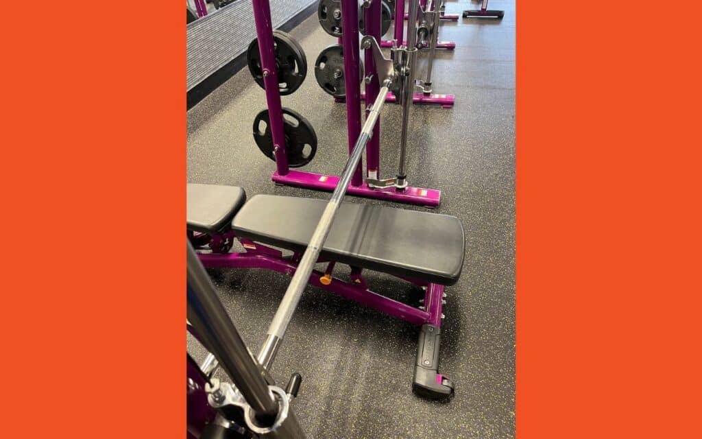 How heavy is the planet fitness bar new arrivals