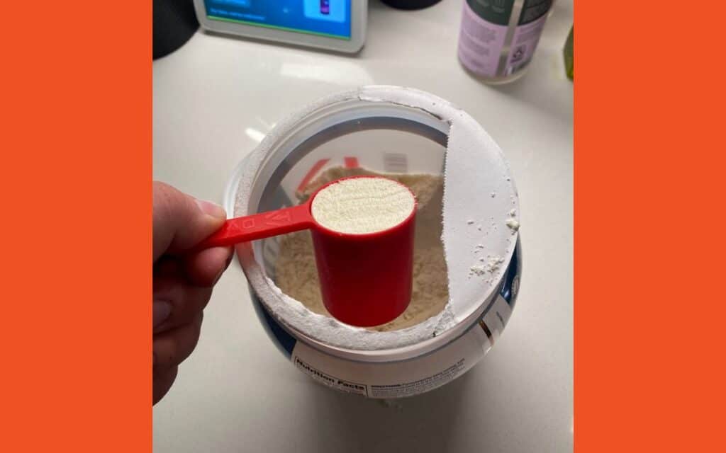how to measure 1 scoop of protein powder