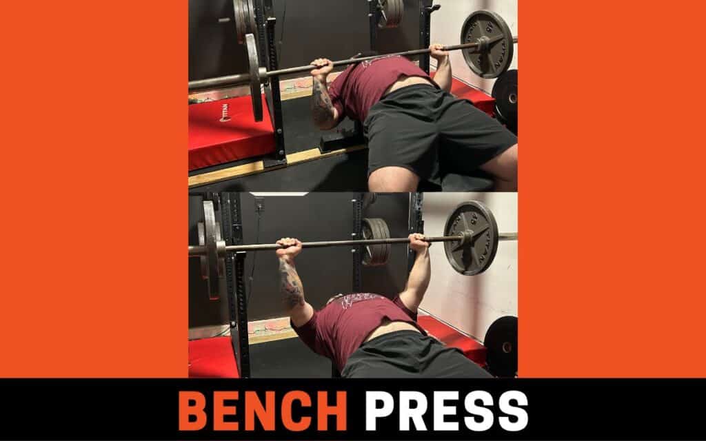 bench press is one of the best push day workouts taken by joseph lucero, strength coach