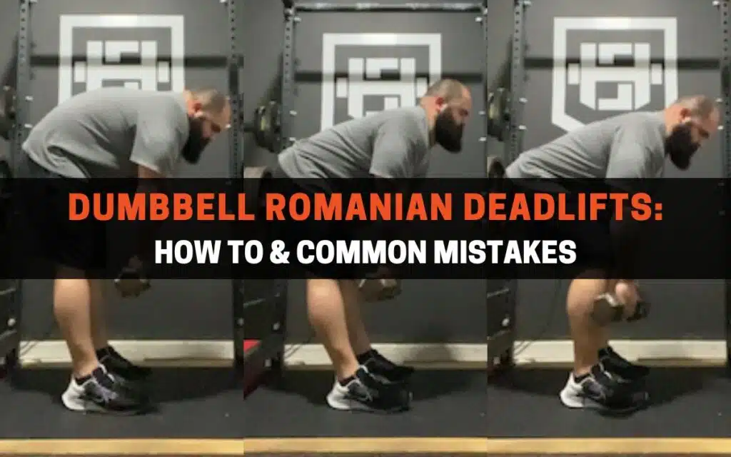 dumbbell romanian deadlifts