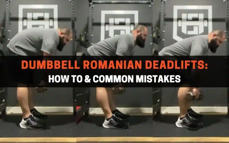 dumbbell romanian deadlifts