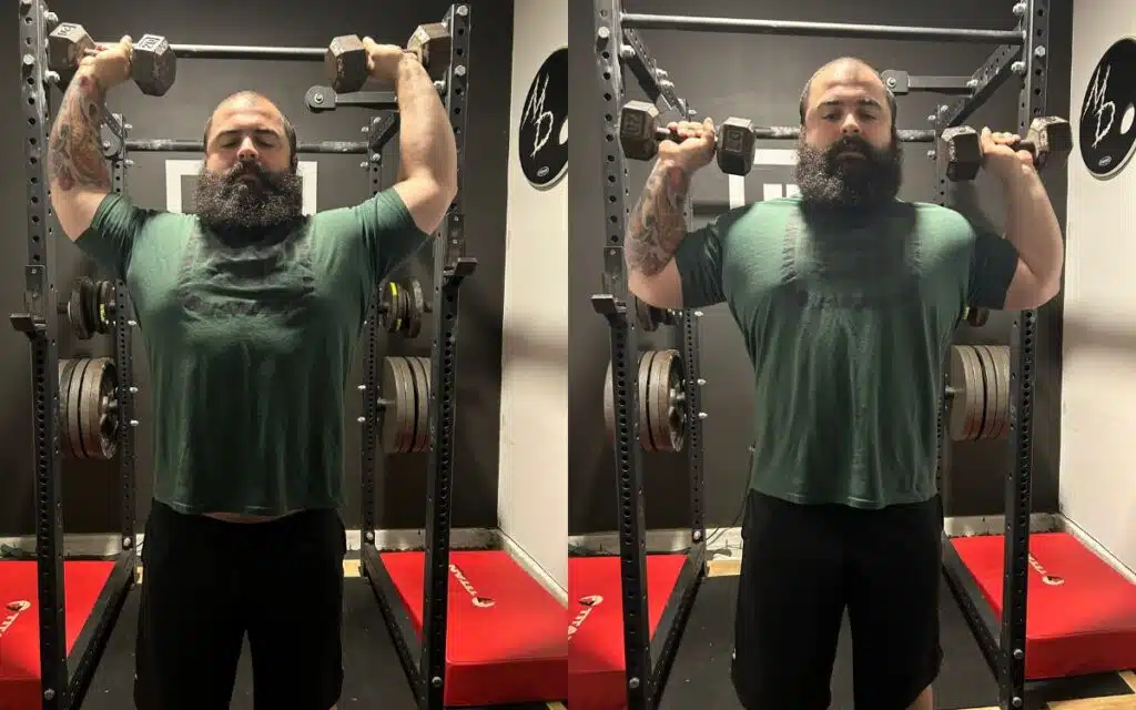 overhead press