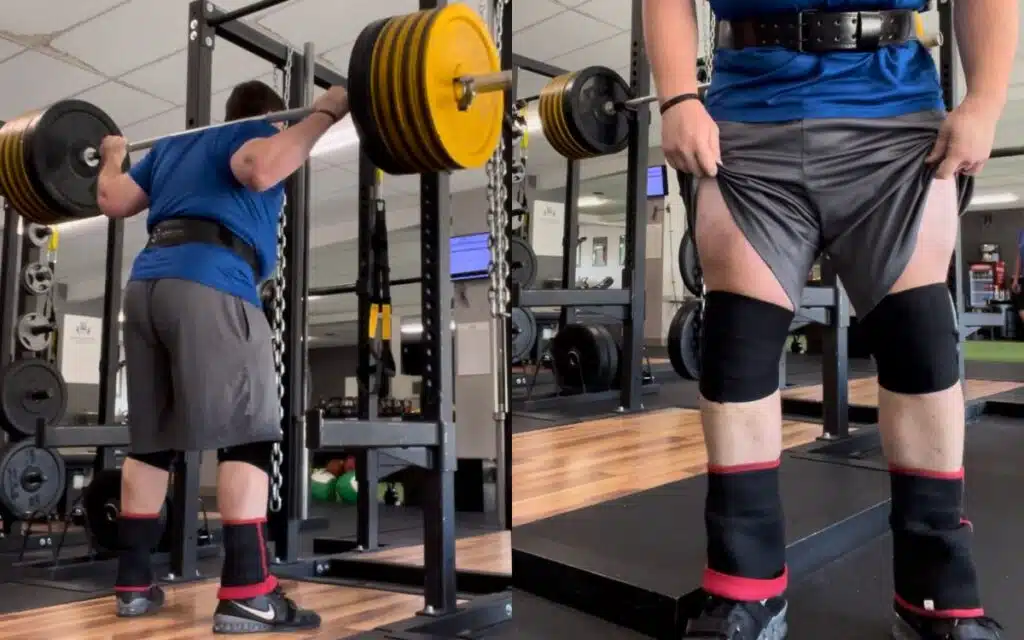 who are the iron bull unleash knee wraps best for