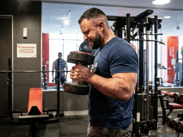Can’t Straighten Your Arms After A Workout?