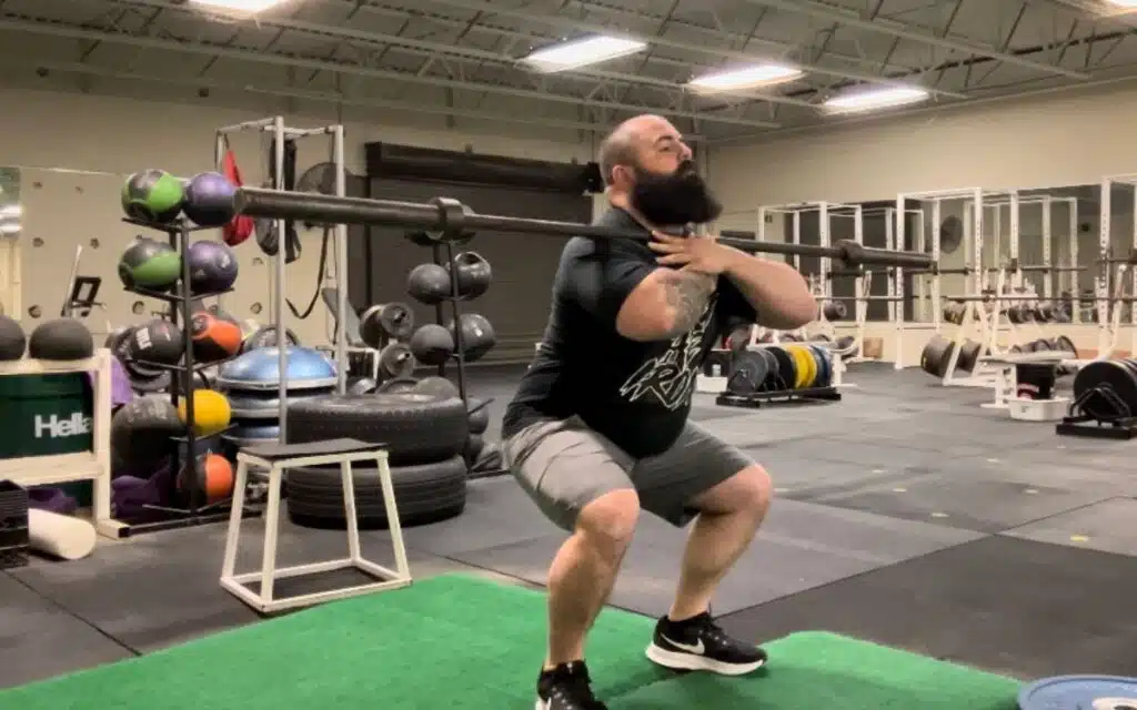 front squat