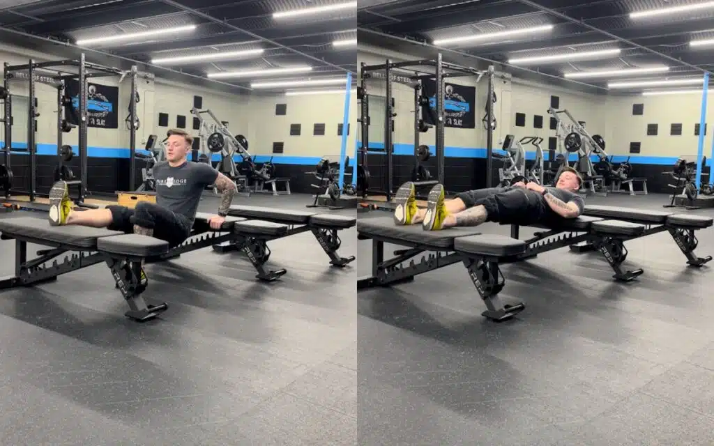 reverse plank lower back form by jake woodruff