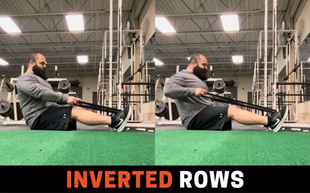 inverted rows