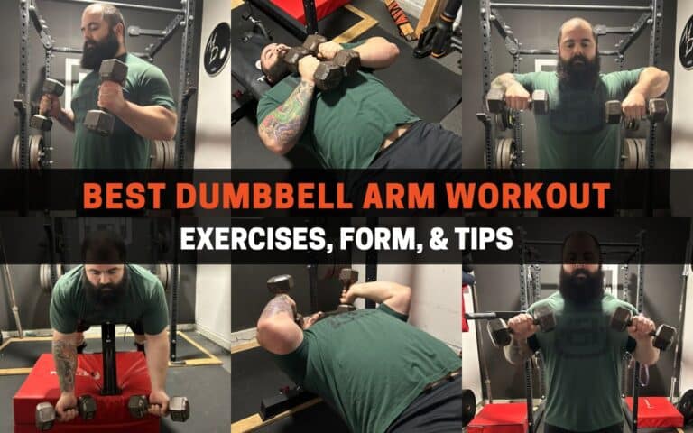 arm workouts with dumbbells featured taken by Joseph Lucero, Strength Coach