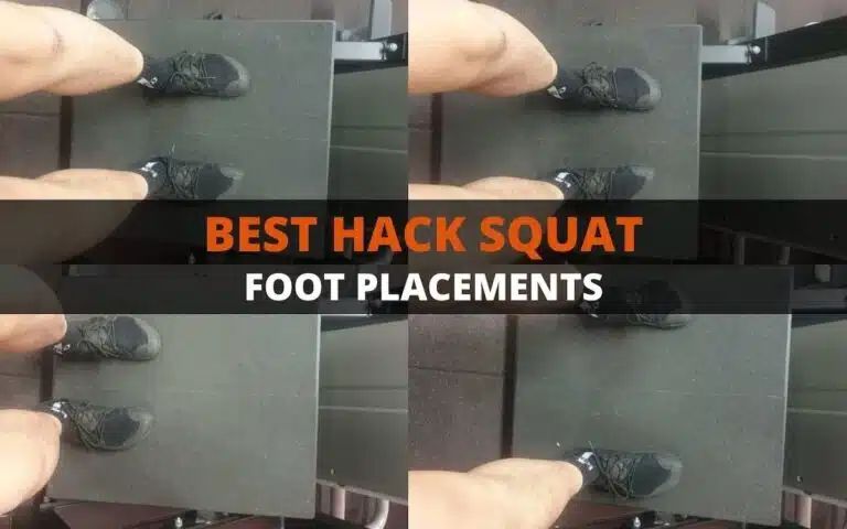 best hack squat foot placements featured image