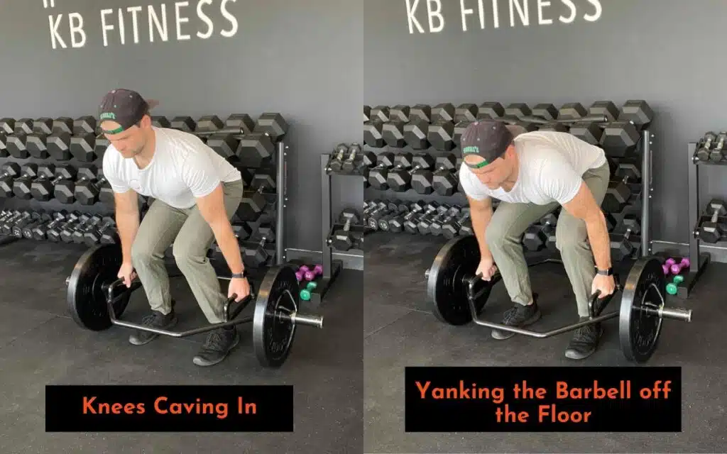 Common Hex Bar Deadlift Mistakes hex bar deadlift, taken by Kurtis Ackerman, Strength Coach