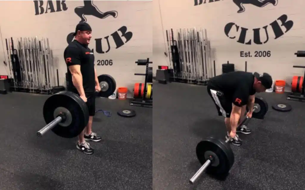 hex bar deadlift Conventional Barbell Deadlift
