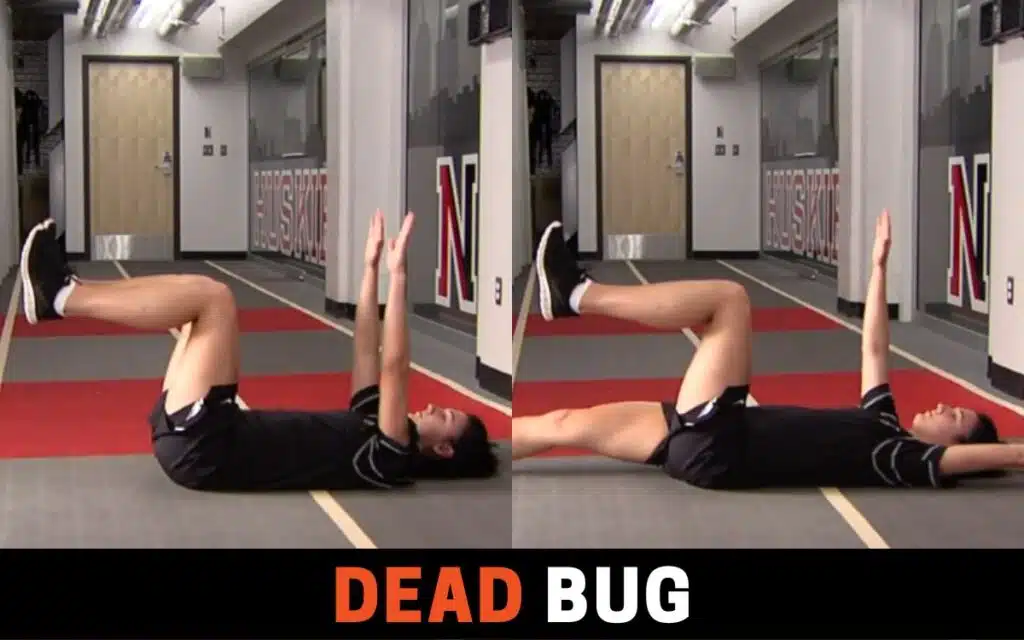 Dead Bug is one of the best russian twist alternatives