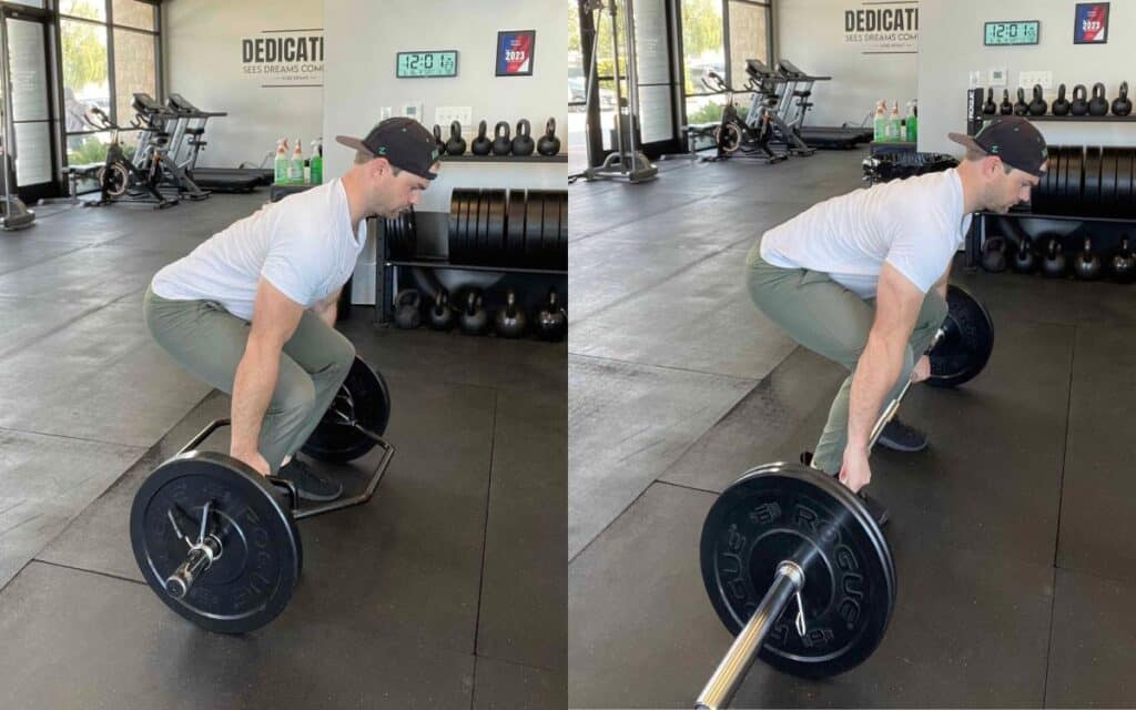 Differences Between Hex Bar Deadlift and Barbell Deadlift hex bar deadlift, taken by Kurtis Ackerman, Strength Coach