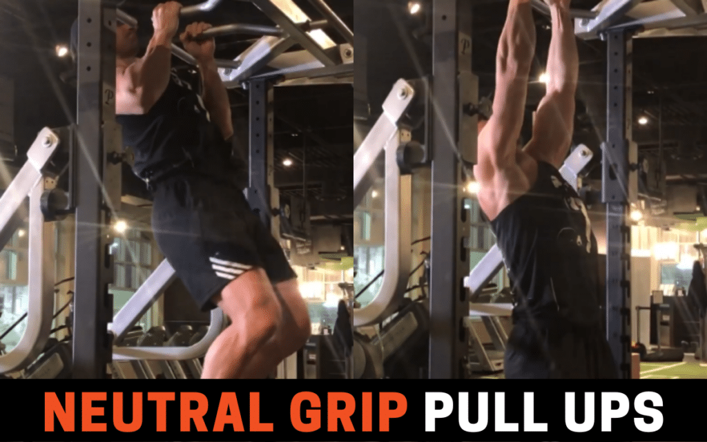 Neutral Grip Pull Ups are one of the best compound bicep exercises