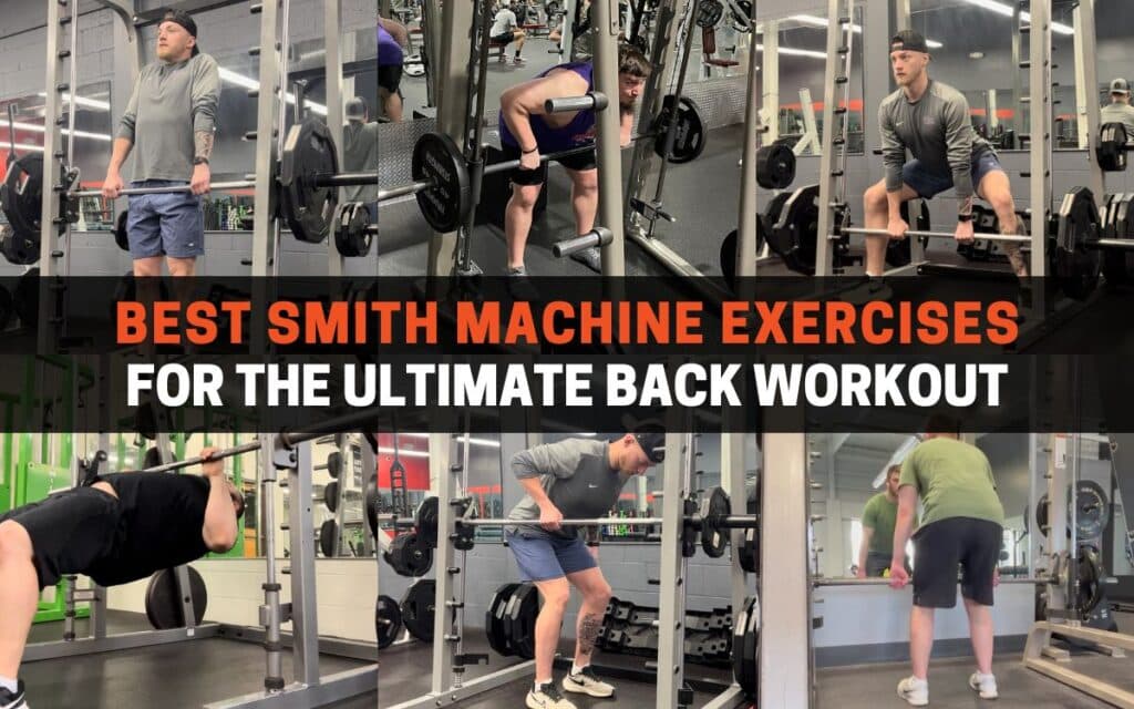 smith machine back workout featured taken by various strength coaches