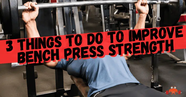 Here are three things you can do at the gym today to increase your bench press performance.