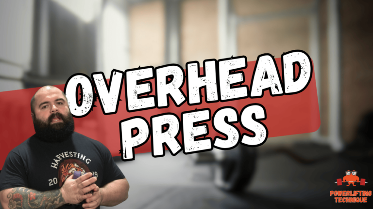 The overhead press is a must-have in any strength program. It builds pressing power, strengthens the shoulders and triceps, and carries over to other big lifts like the bench press.