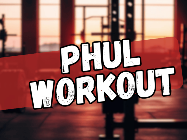 The PHUL Workout Guide (Power Hypertrophy Upper Lower)