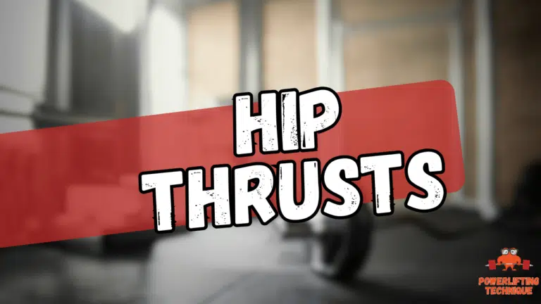 The complete guide to hip thrusts.