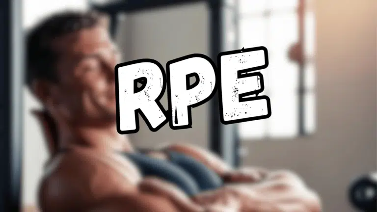 RPE, what it is and why it matters in lifting.